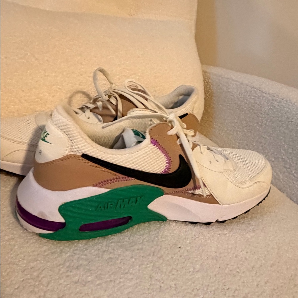 Nike men’s Air Max except - White, Tan, Green, Purple